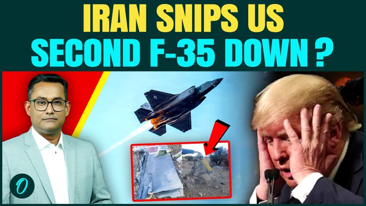 Иран выследил, заманил в ловушку и уничтожил американский истребитель F-35! Иран перехитрил Росси...