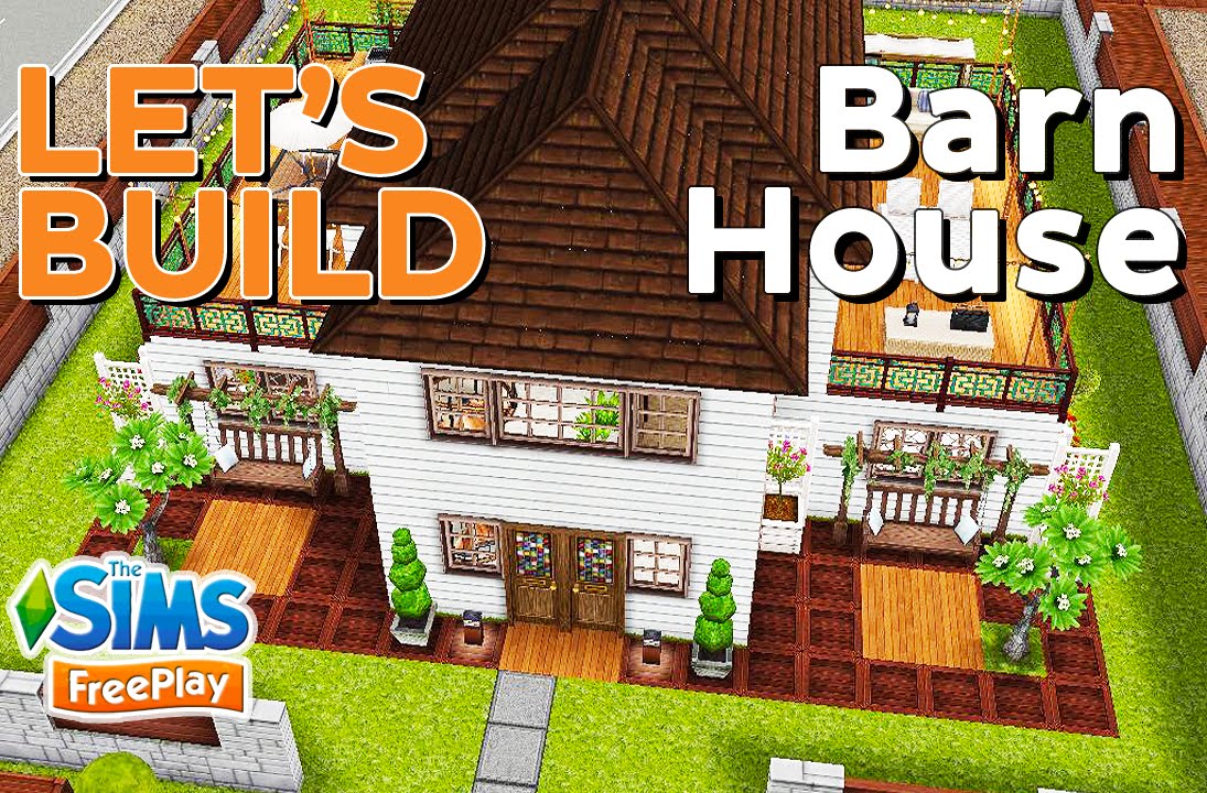 The Sims FreePlay - Let's Build: Barn House