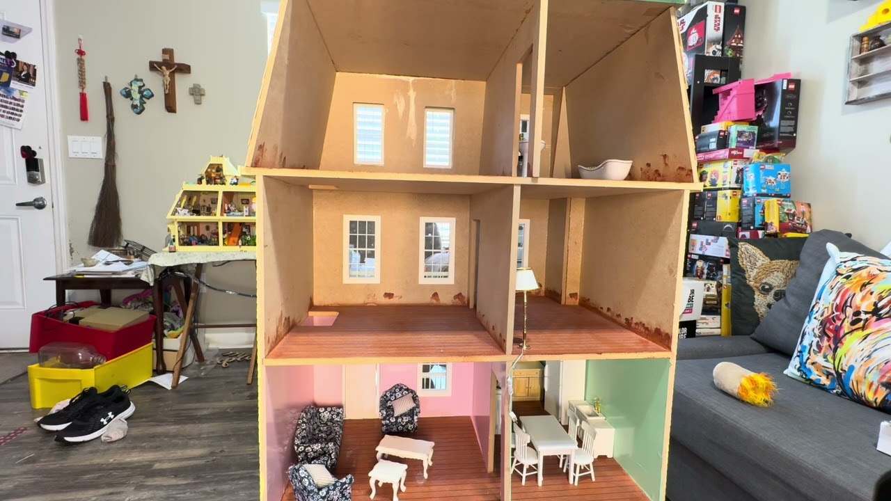 New Dollhouse: The Allison Jr. & First Unboxing!