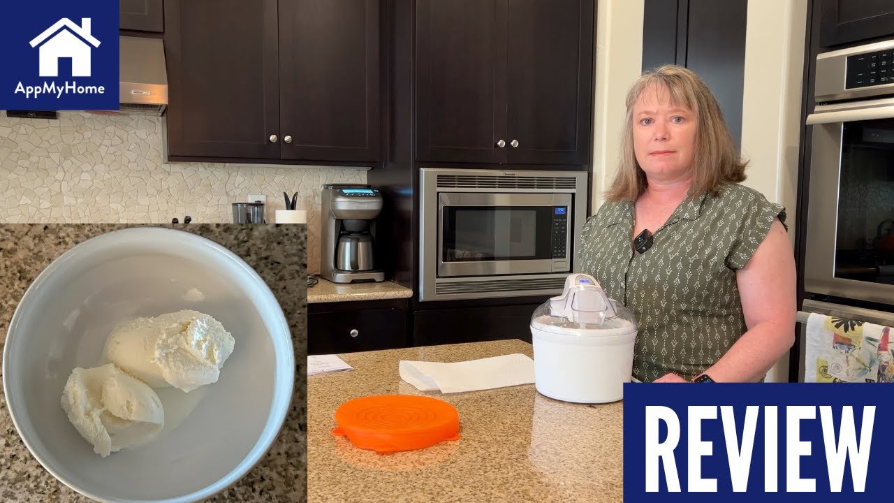 Review: Pampered Chef Ice Cream Maker - How to Make Vanilla  Ice Cream