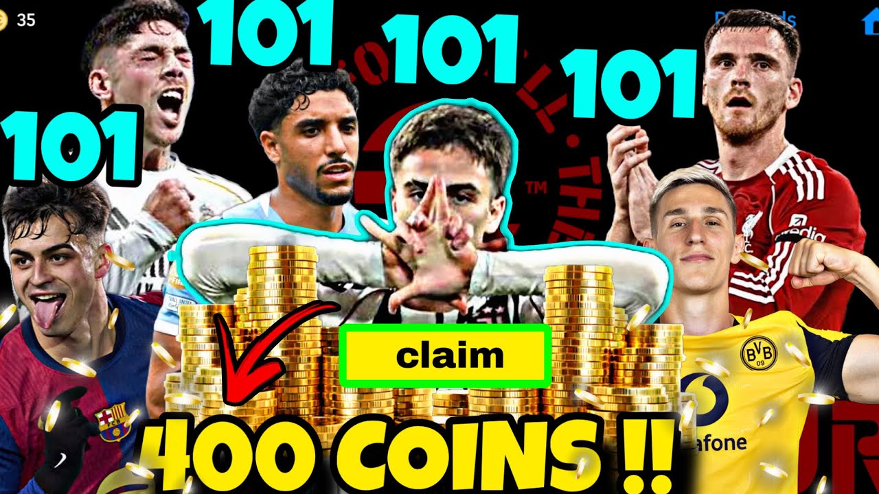 SUMPAH TAK TIPU‼️JOM CLAIM 4️⃣0️⃣0️⃣COINS PERCUMA🆓 HARINI✅💯🙏😍💛✨ DRAW POTW PADU GILERR MAX KAW-KAW🥵😈🥶