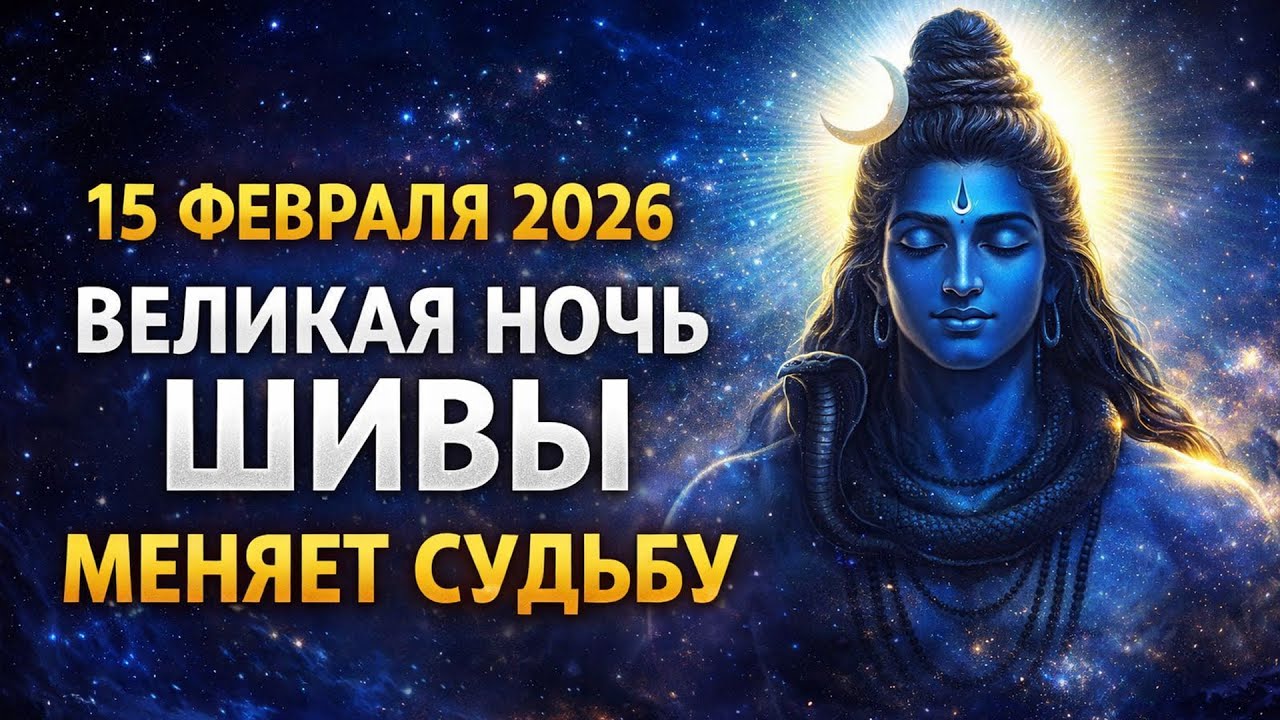 Махашиваратри 2026 | Великая ночь Шивы, меняющая судьбу