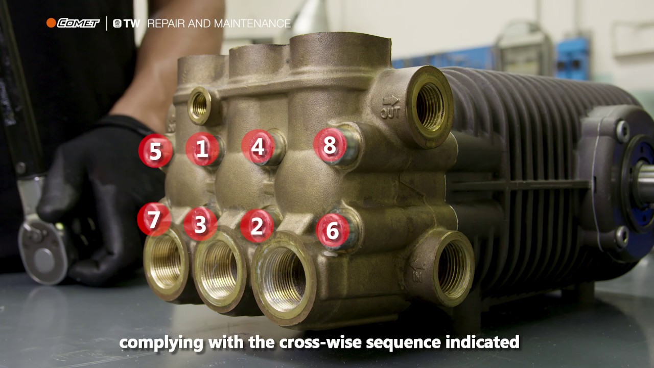 Comet Industrial TW Series Pump Repair & Maintenance