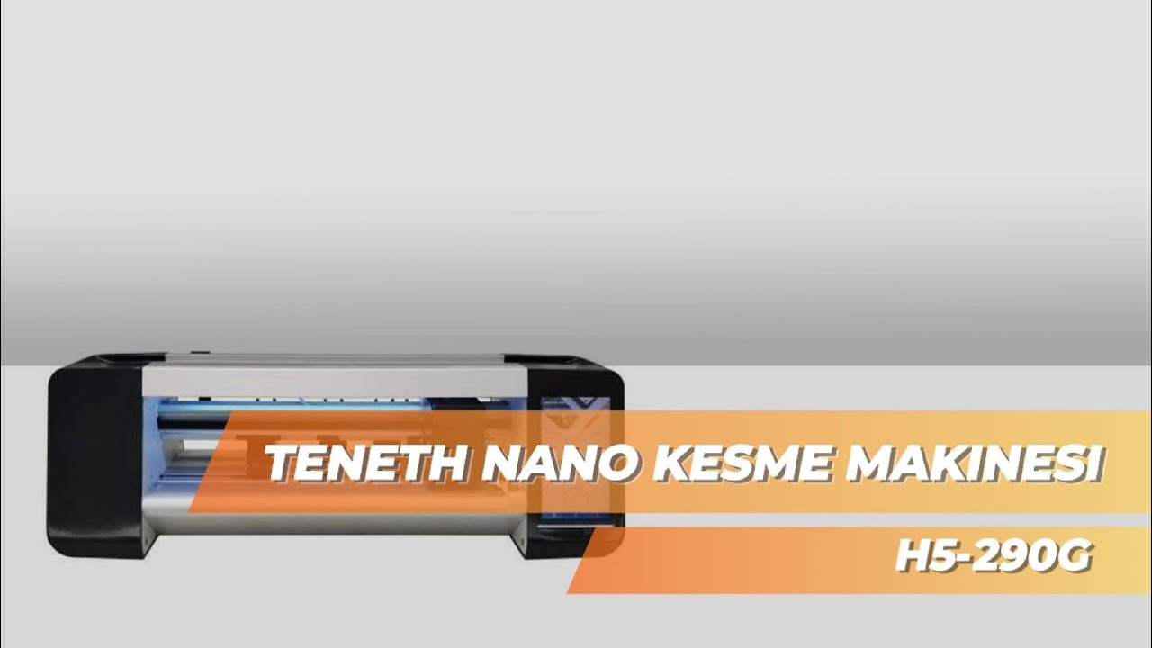 Teneth Nano Kesme Makinası H5-290G, İLE EKRAN KORUYUCU FİLM KESİM UYGULAMASI