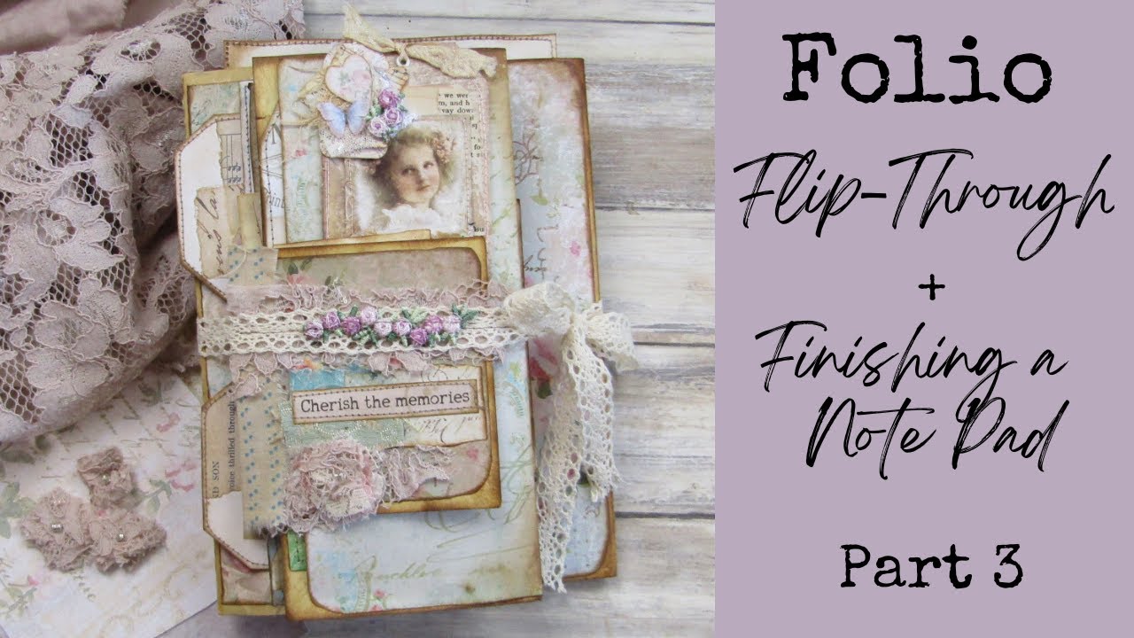 Folio - Flip Through + Finishing a Note Pad - Part 3