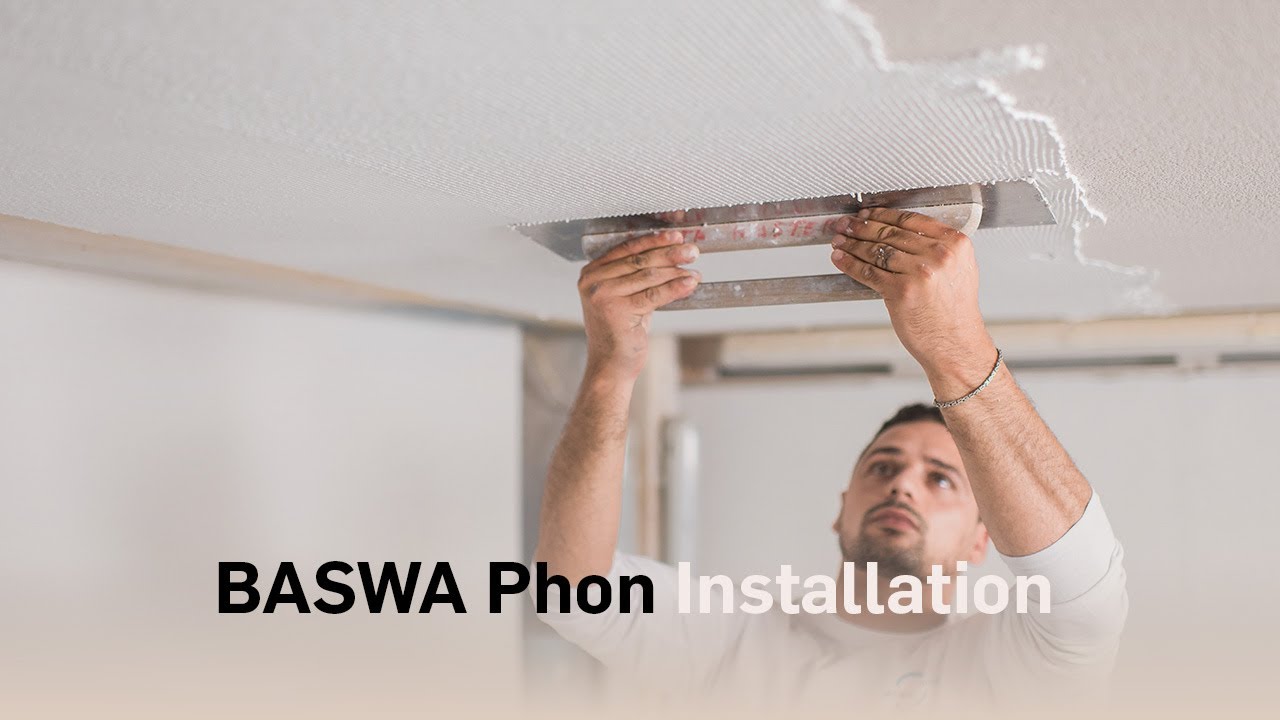How to install the BASWA Phon acoustic system