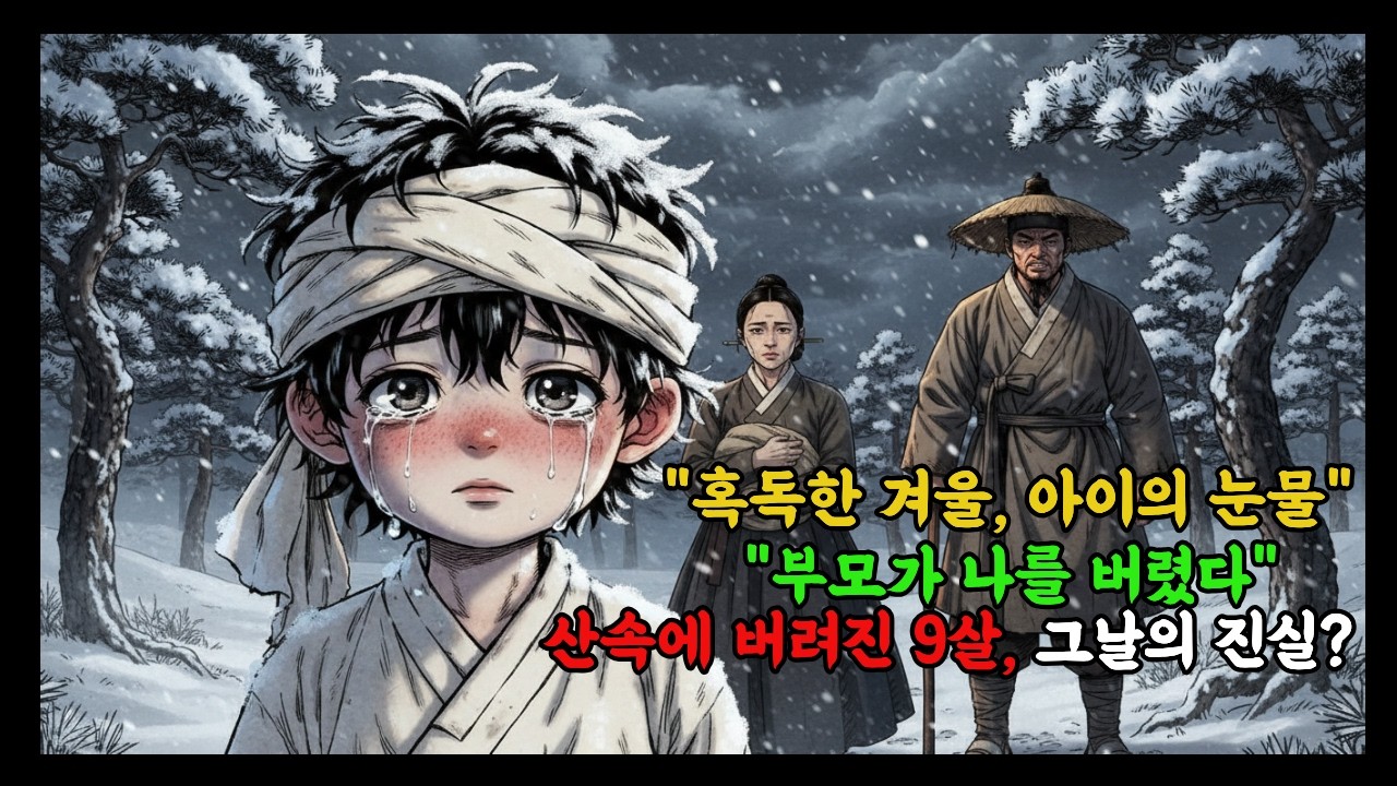 부모에게 버림받은 9살 하람이의 충격적인 실화!야담ㅣ민담ㅣ설화ㅣ전설ㅣ조선야담ㅣ옛날이야기ㅣ오디오북ㅣ수면ㅣ잠잘때ㅣ권성징악ㅣ효도