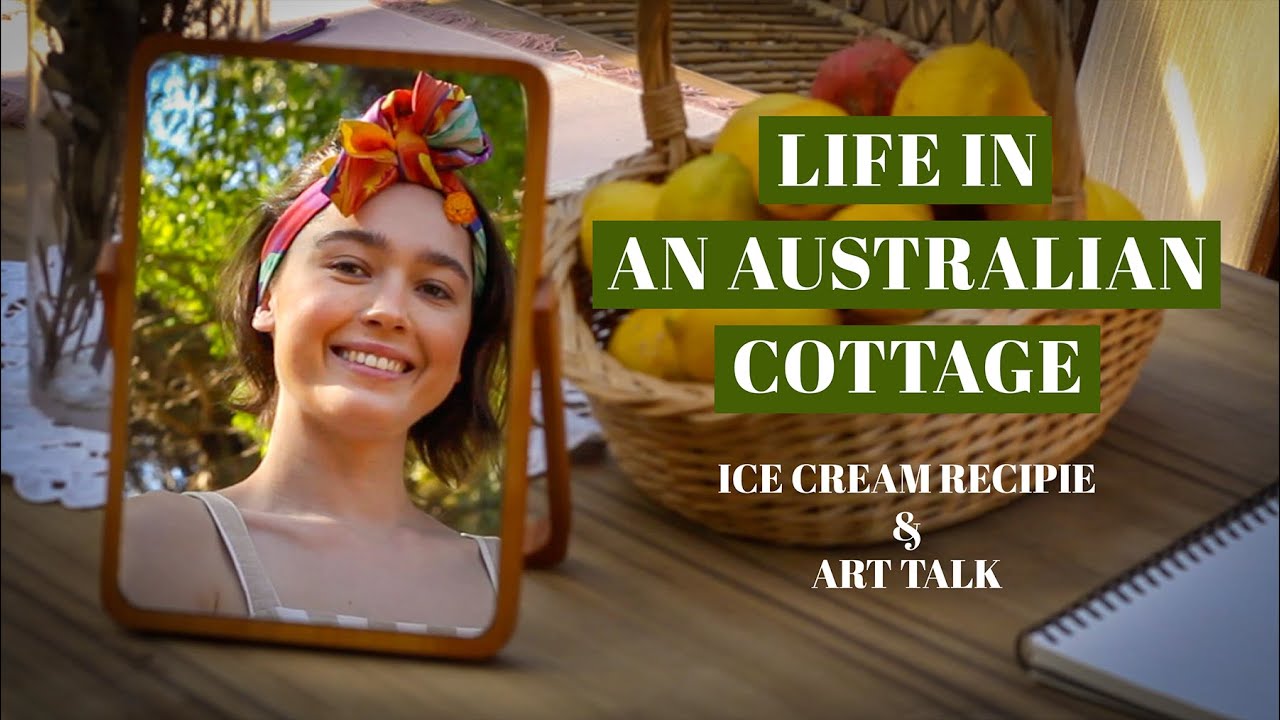 AUSTRALIAN COTTAGE: ICE CREAM RECIPE & MICHELANGELO