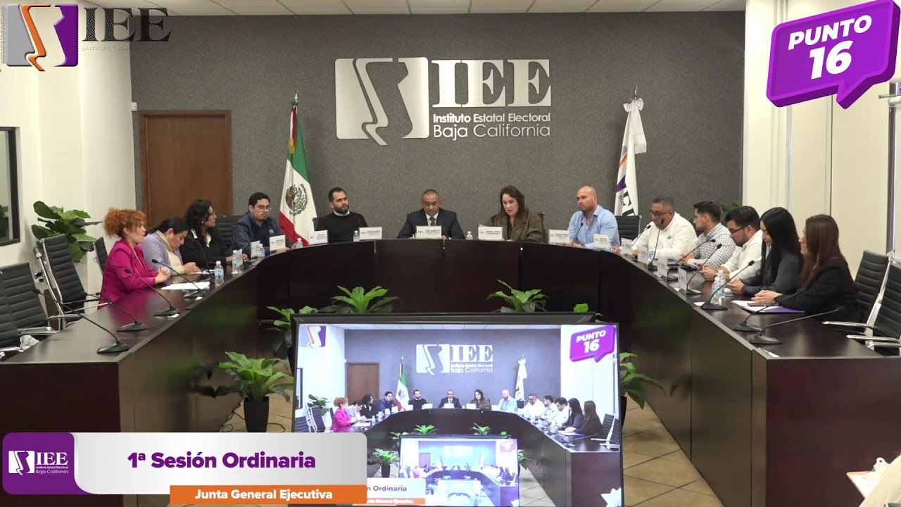 1ª sesión ordinaria de la Junta General Ejecutiva