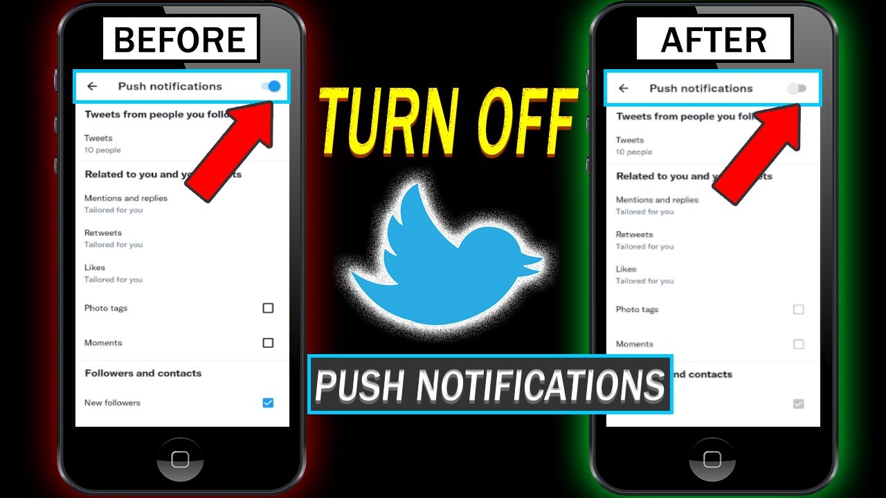 How do I turn off Twitter notifications on Android & iPhone (2024)