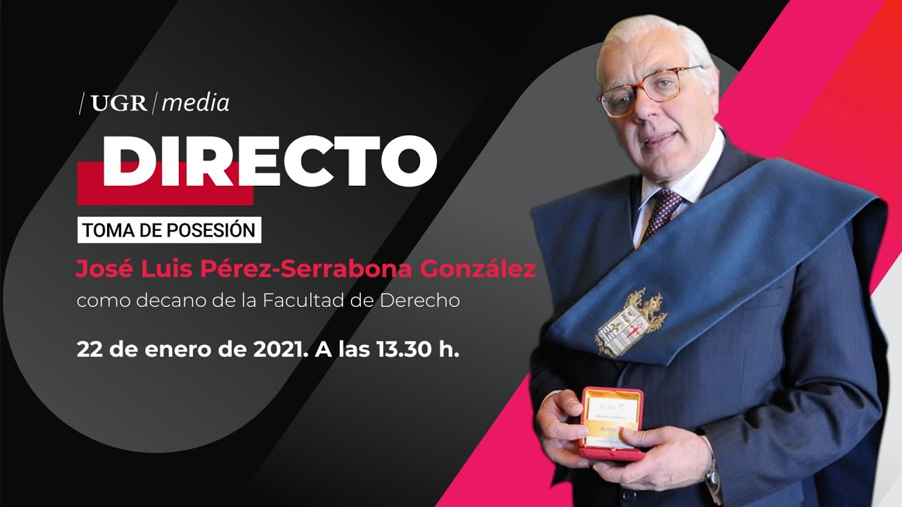 Toma de posesión José Luis Pérez-Serrabona como decano de la Facultad de Derecho