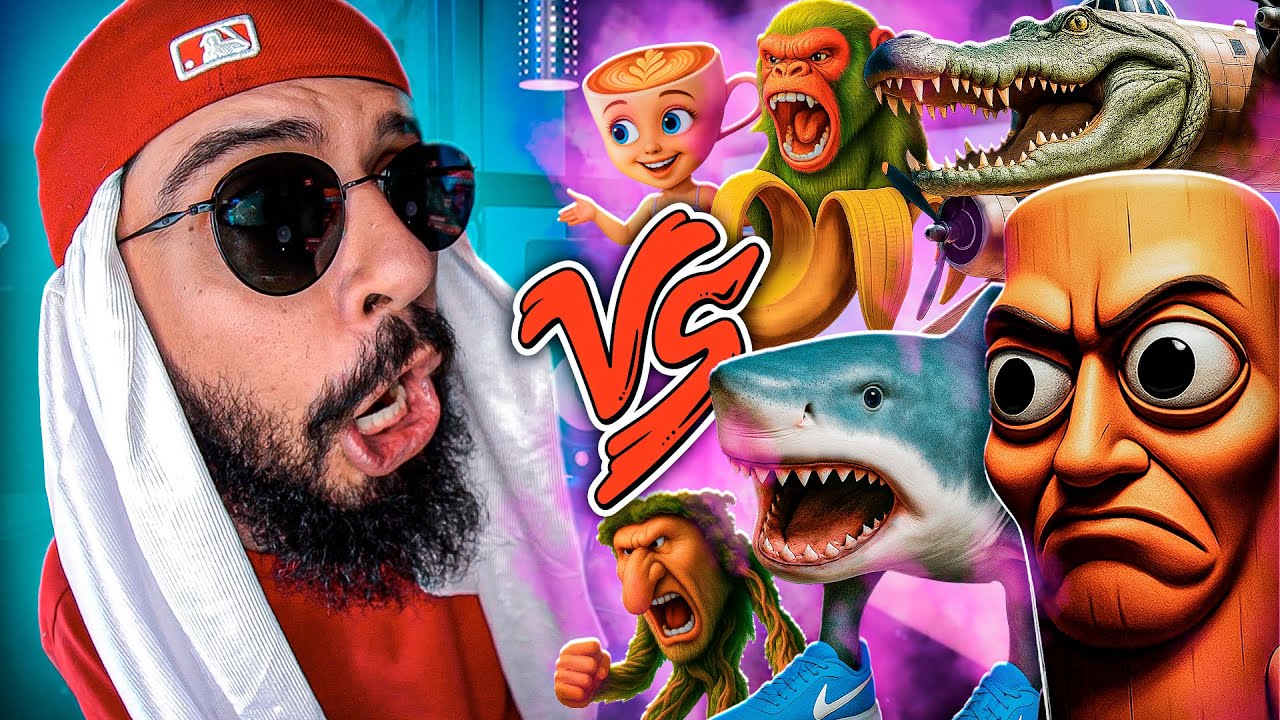 Brainrots Vs. Mussa - Batalha de Rima