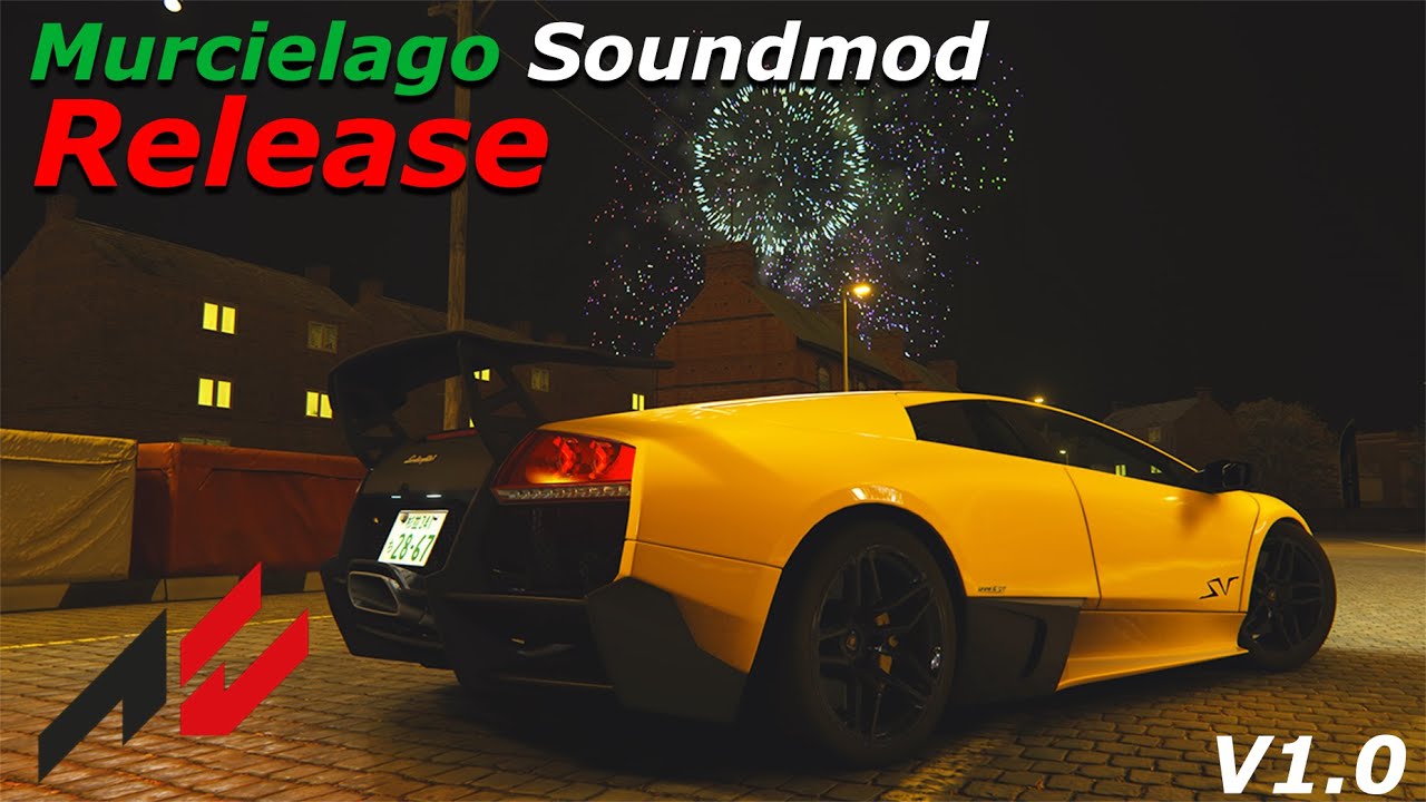 Lamborghini Murcielago Soundmod Release | 6.5L Bizzarrini V12 | Assetto Corsa