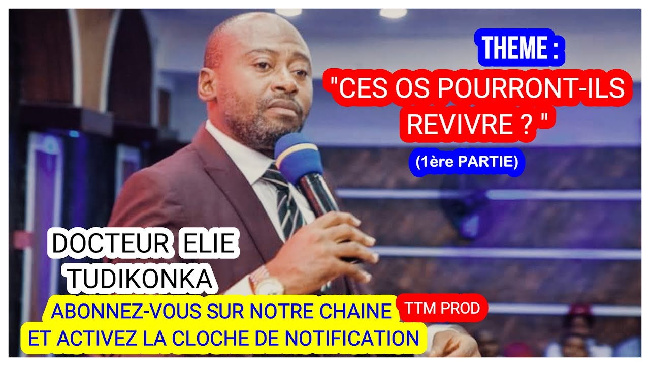 CES OS POURRONT-ILS REVIVRE ? (1ère PARTIE) - AVEC LE DOCTEUR ELIE TUDIKONKA