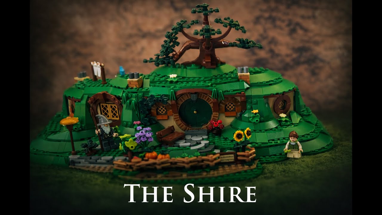 LEGO The Shire (Lord of the Rings) | Build Timelapse