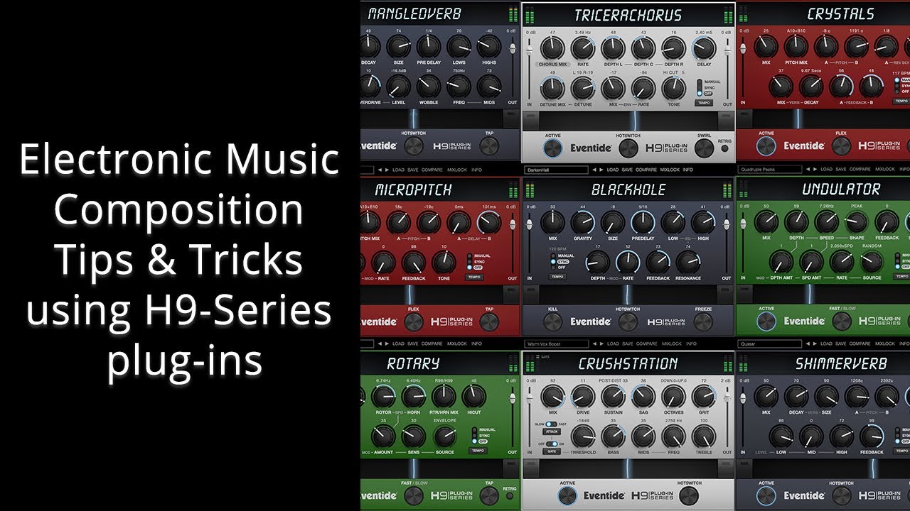 Electronic Music Composition Tips & Tricks using H9-Series plug-ins
