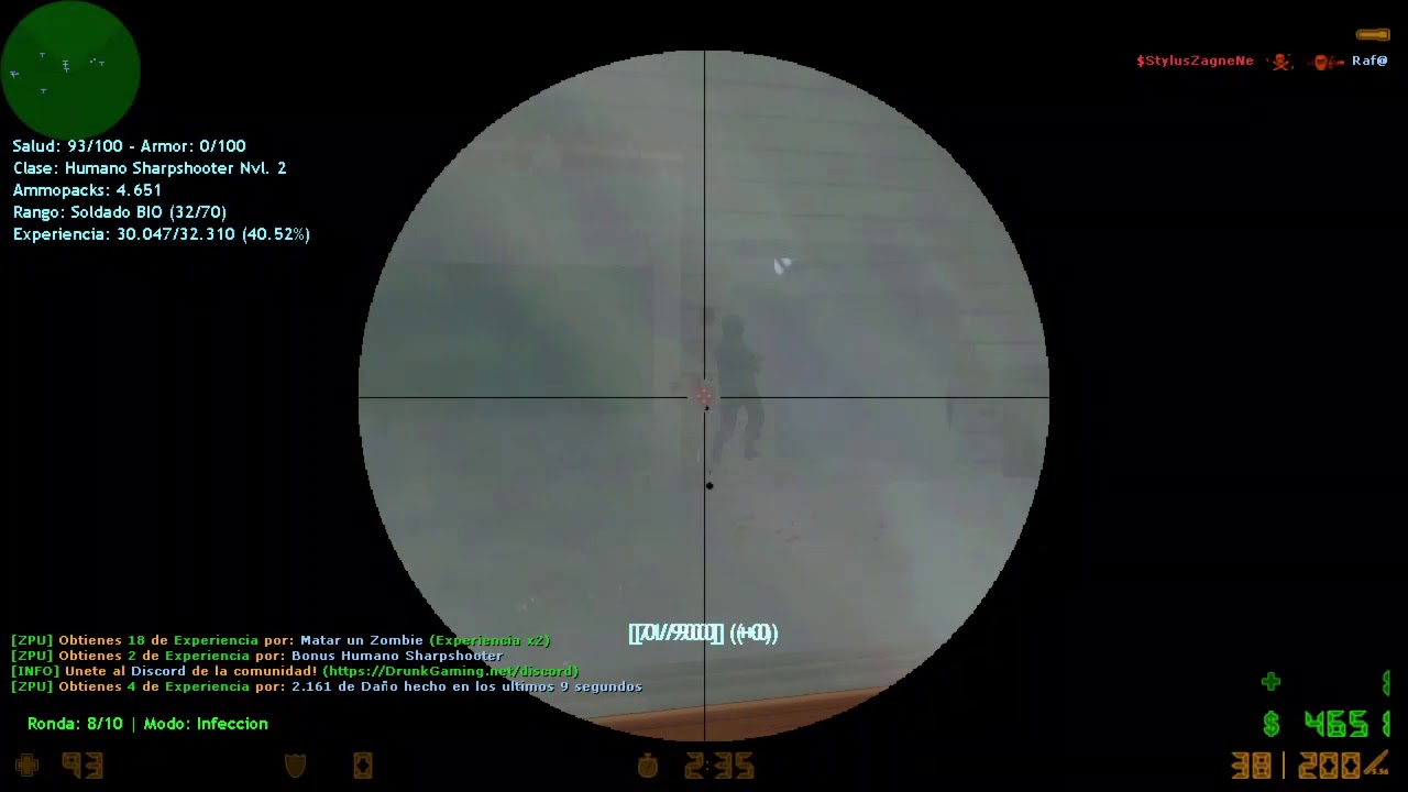 Counter strike 1.6 Zombie Plague(Umbrella) DrunkGaming