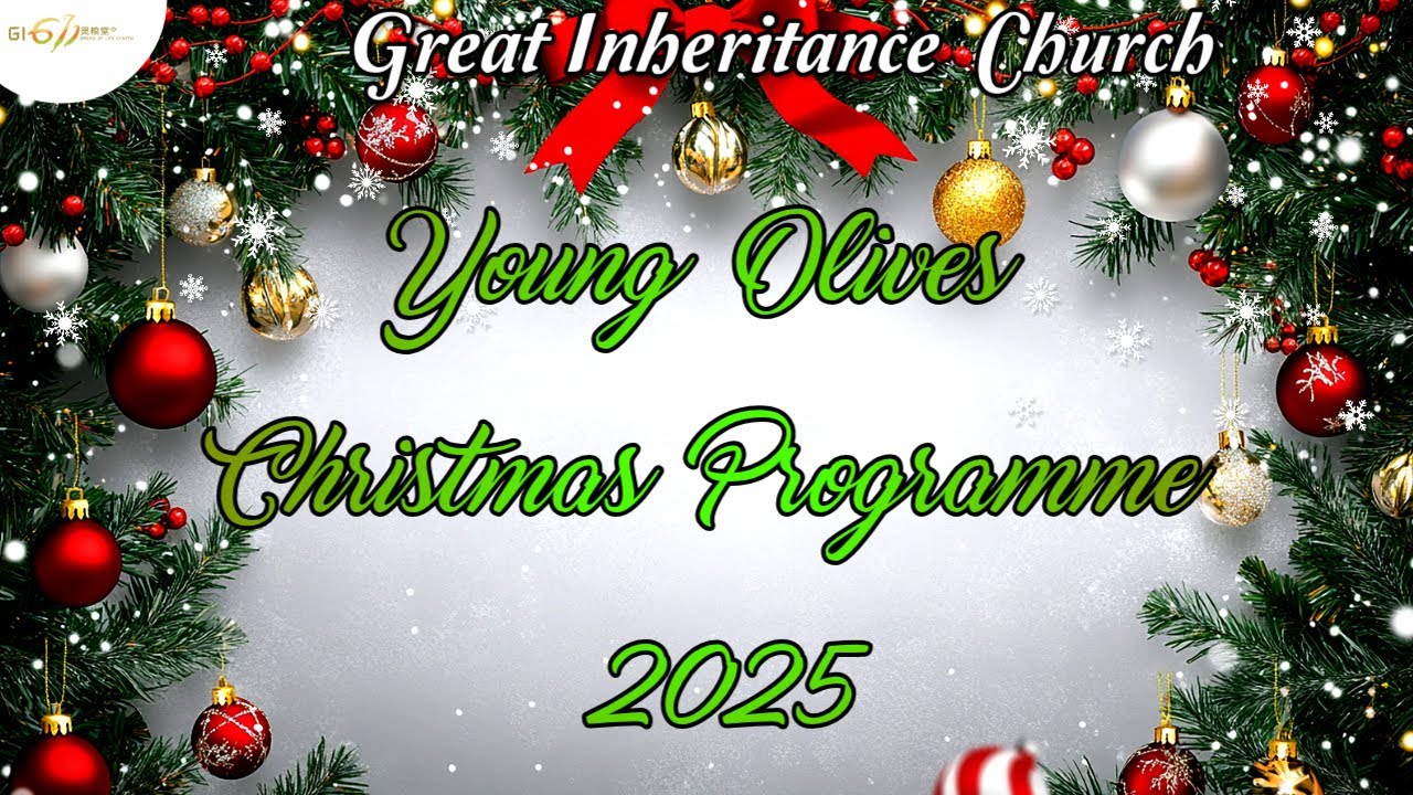 GI 611-BOL  |YOUNG OLIVES | Christmas Programme 2025