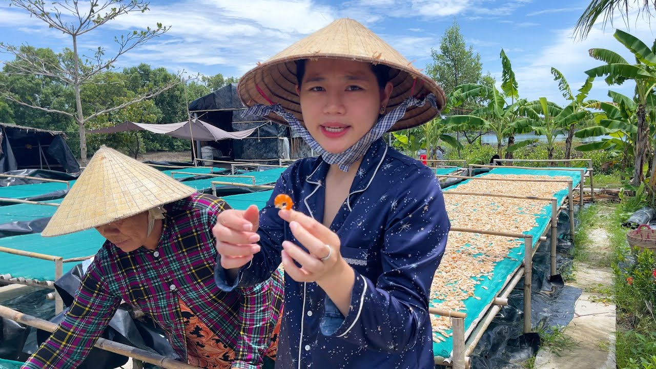 Mở Cơ sở Làm TÔM KHÔ Truyền thống tại nhà ÁNH KUA