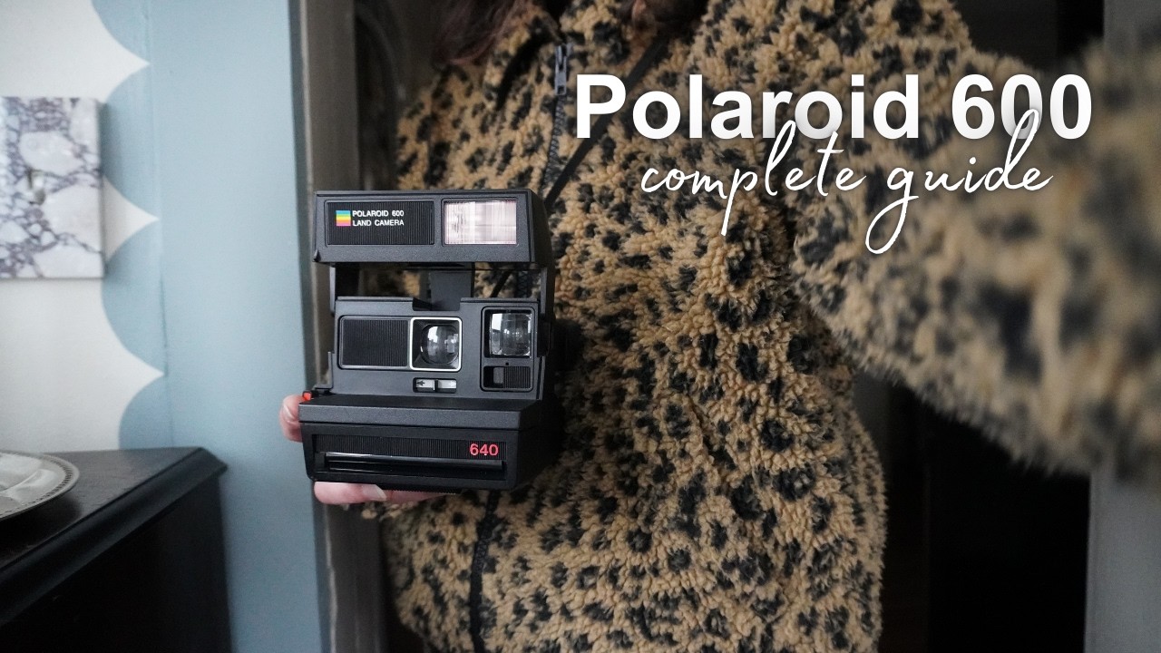 watch this before using the Polaroid 600 land camera📸