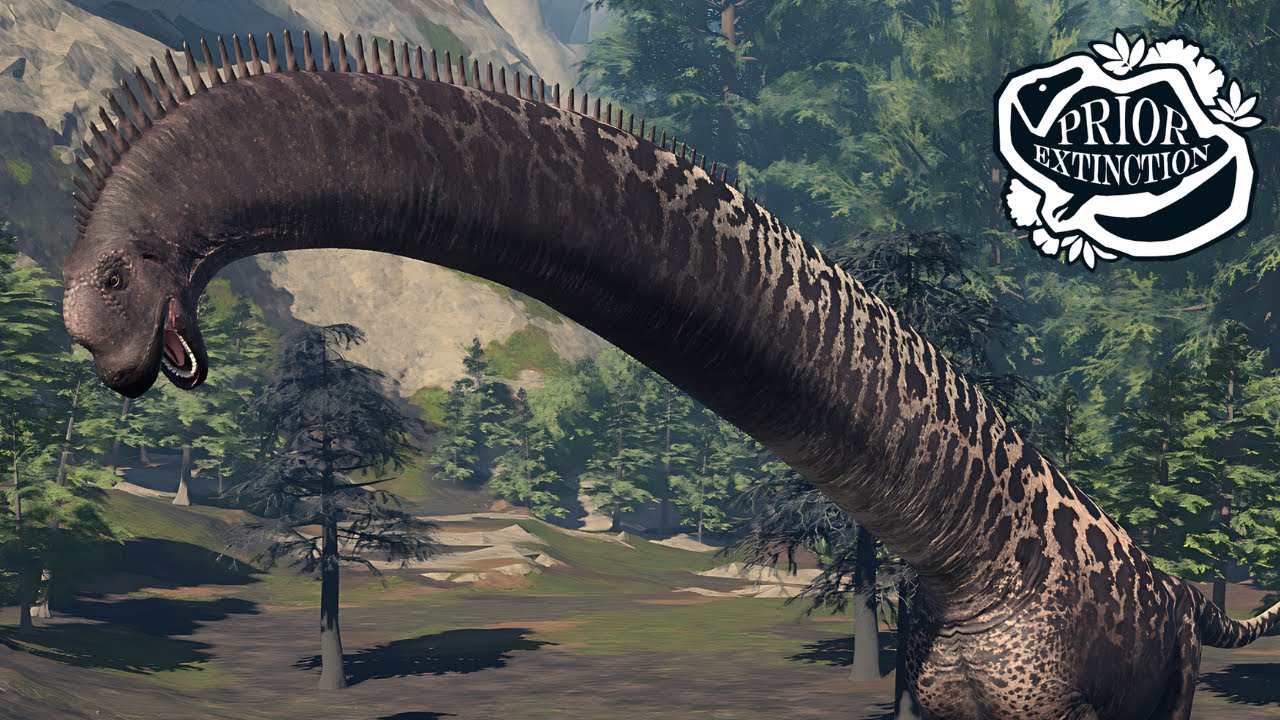 Unreleased WIP Sauroposeidon + New Roars + Animations | Prior Extinction