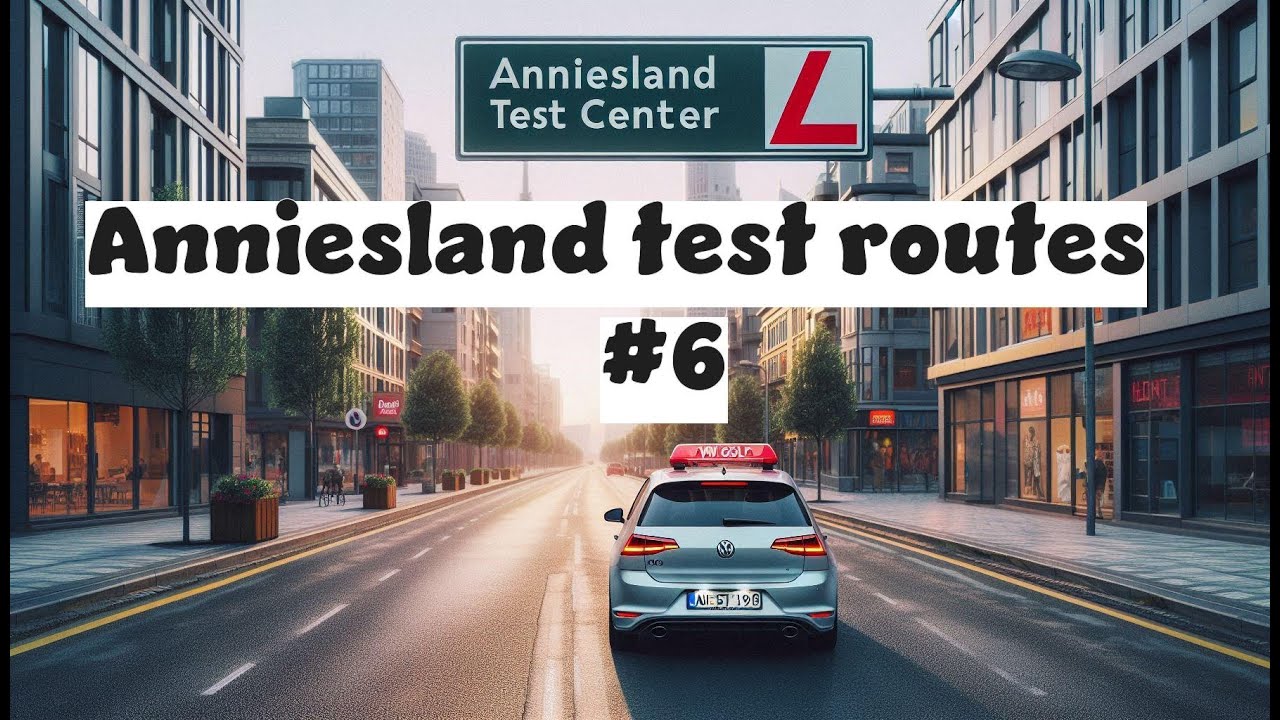Anniesland Driving test routes #6