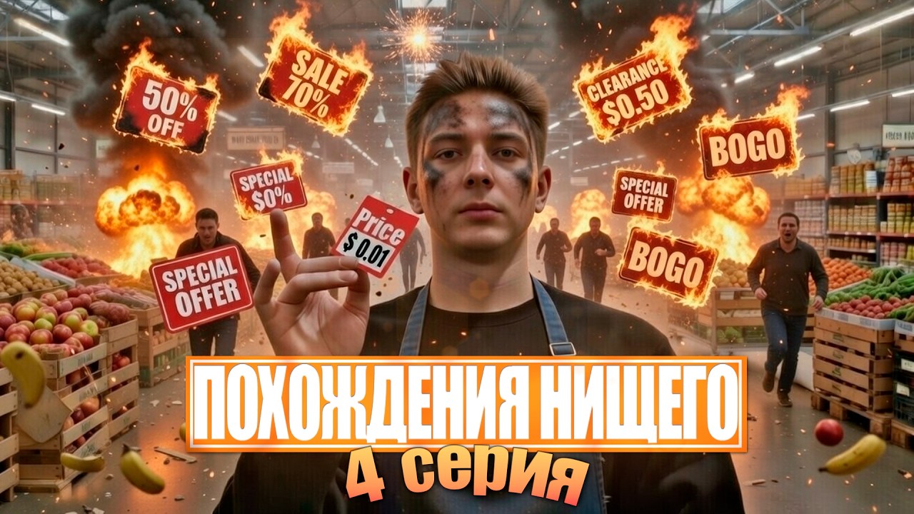 Похождения нищего 4 серия 1 сезон | Рыночная атмосфера