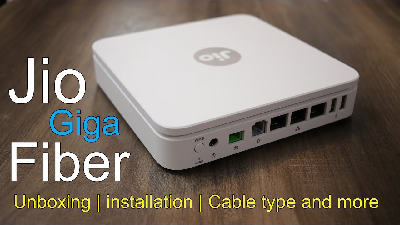 Jio fiber unboxing, installation, Fiber cable, Price, Plans,  Performance speed and offers