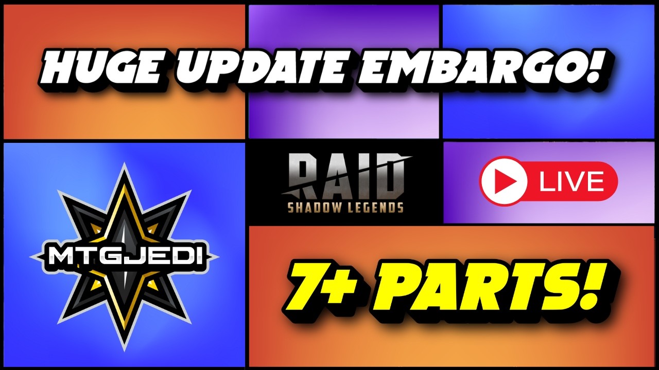 Huge Update Embargo Reveal Live! - Raid: Shadow Legends