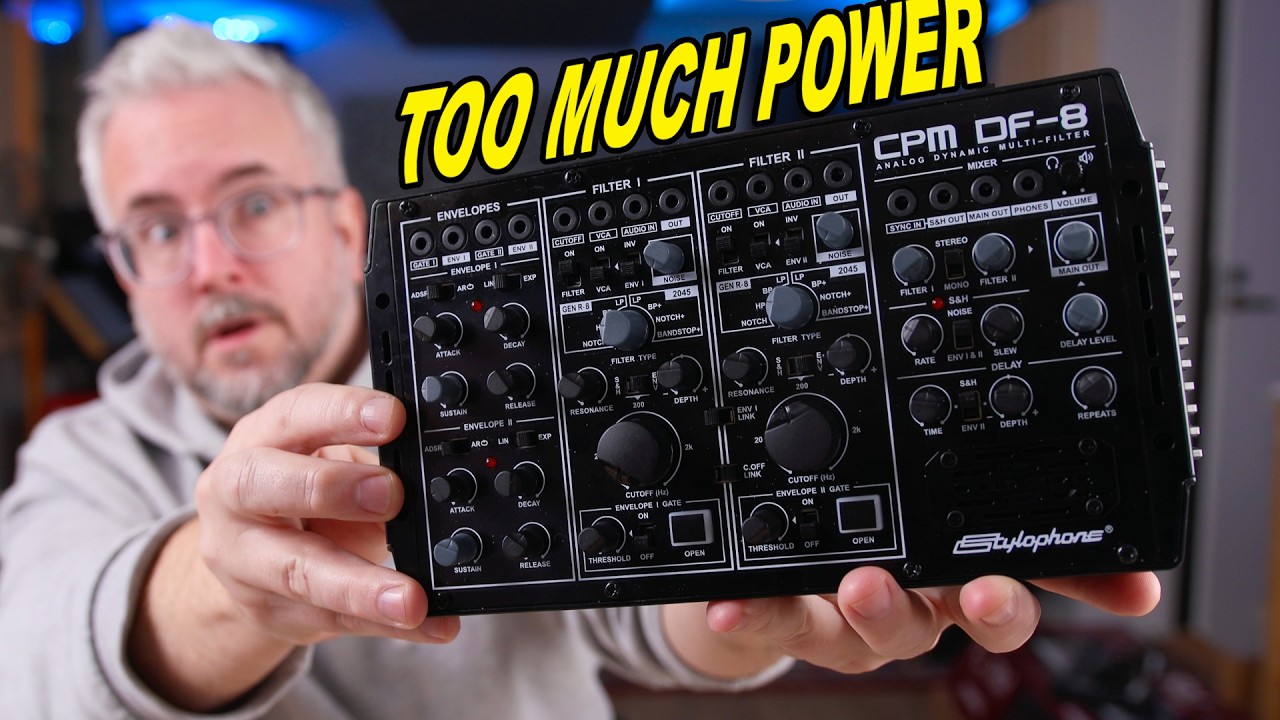 Analog Multi-Filter for $299! // Stylophone CPM DF-8 Explained + Fun patch ideas!