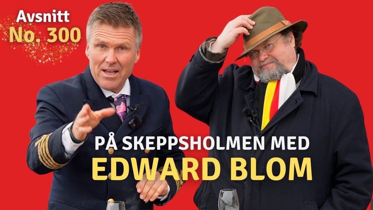 Vi firar med Edward Blom I Kapten Mat I Nr. 300