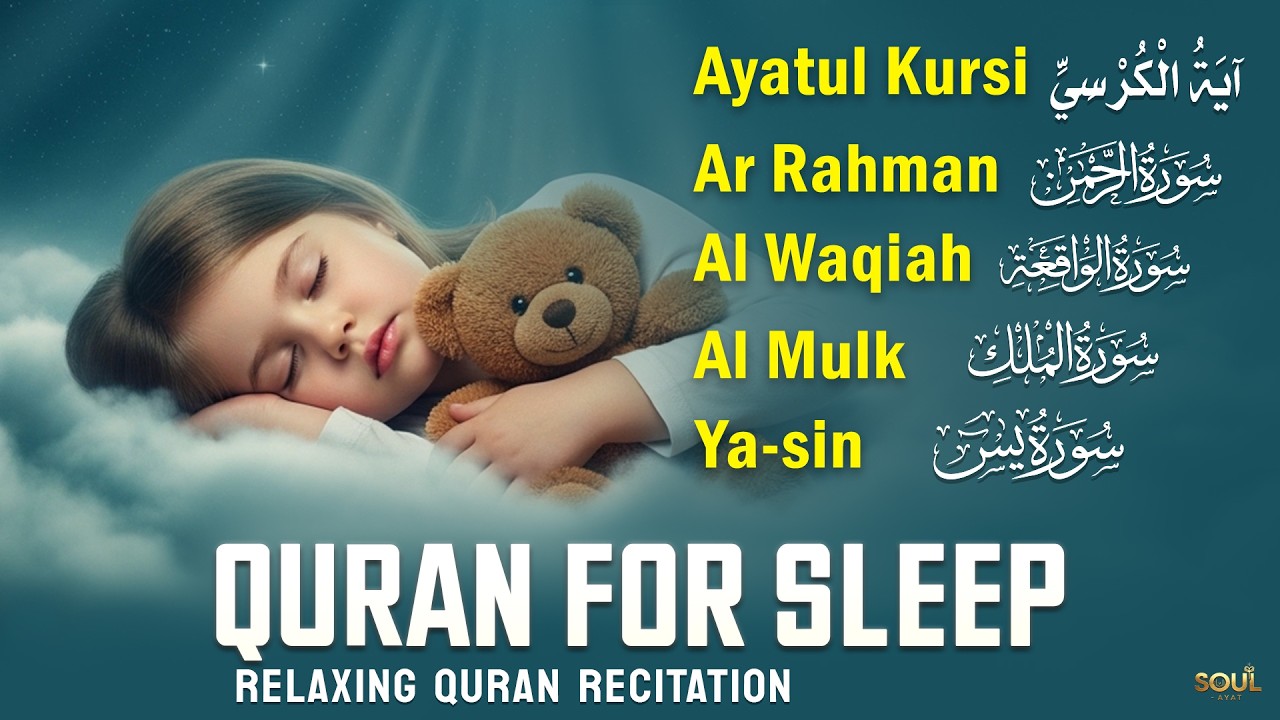 Let the Heart Feel Understood with Soothing Lofi Quran, Ayatul Kursi Yasin Rahman Waqiah Mulk