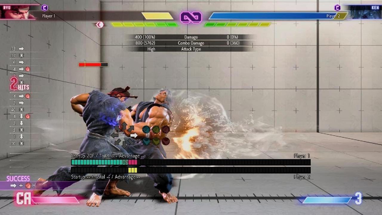 Street Fighter 6 Ryu Mid-Combo-Hadoken Combo