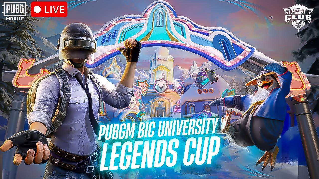🔴PUBGM BIC UNIVERSITY LEGENDS CUP🏆