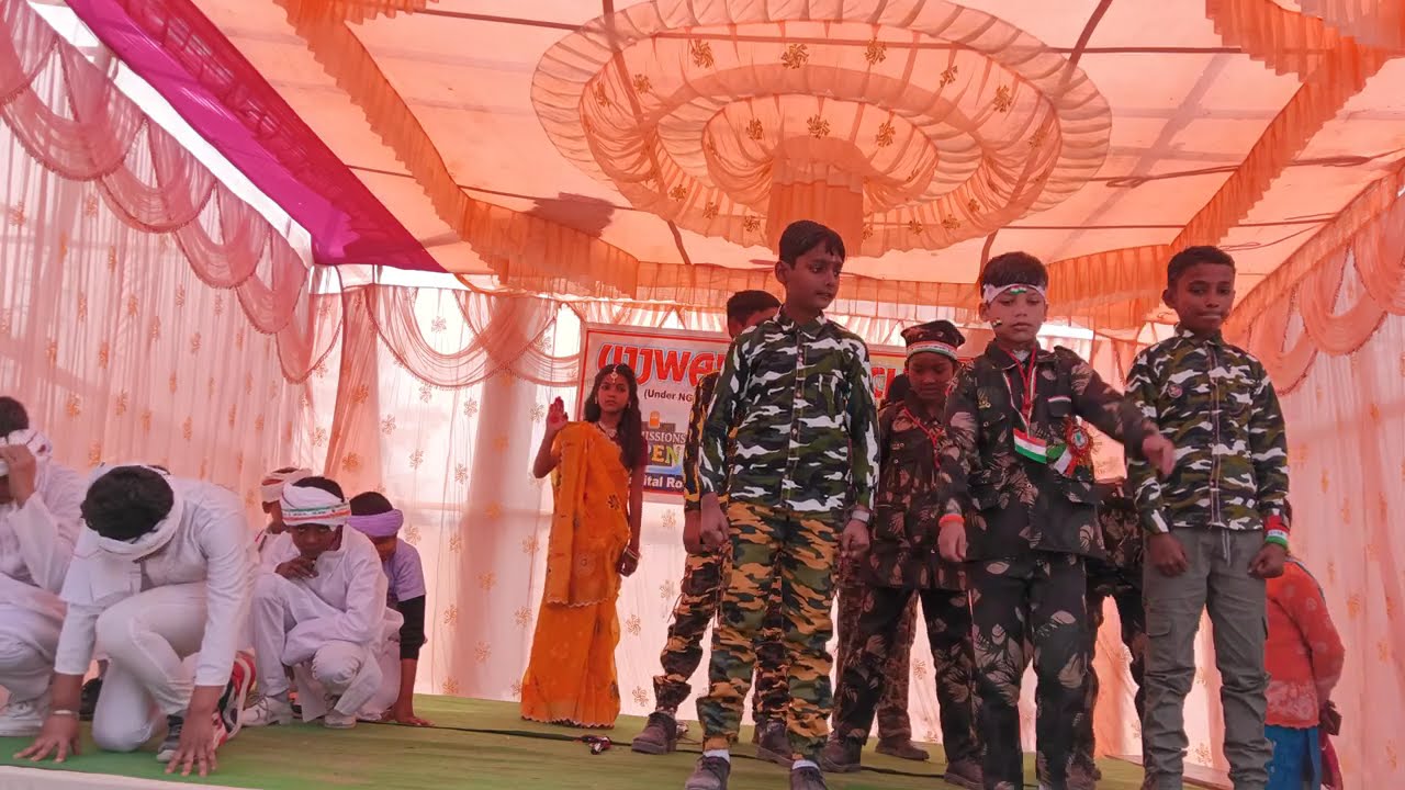 Jai Jawan jai kisan by students on Republic day 2025 @ujjwalplayschool