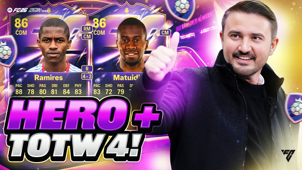 FC 26 15x Max 86 Hero Pack Opening + TOTW 4 & Cornerstones Team 2 Gameplay LIVE! 🔥