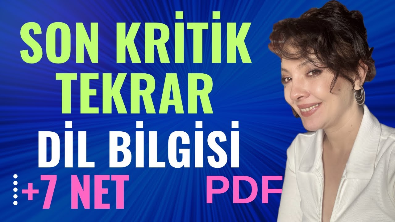 30 dakikada kritik noktalar/taktikler! Soru kaçırma! #yks #tyt #türkçe #kpss