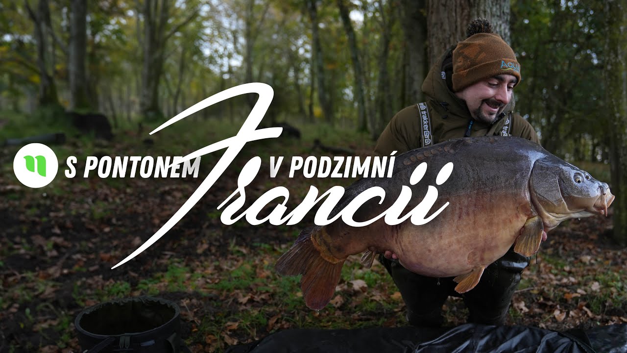 S pontonem v podzimní Francii | Obří lysec | Jak se loví z pontonu | Tomáš Čermák