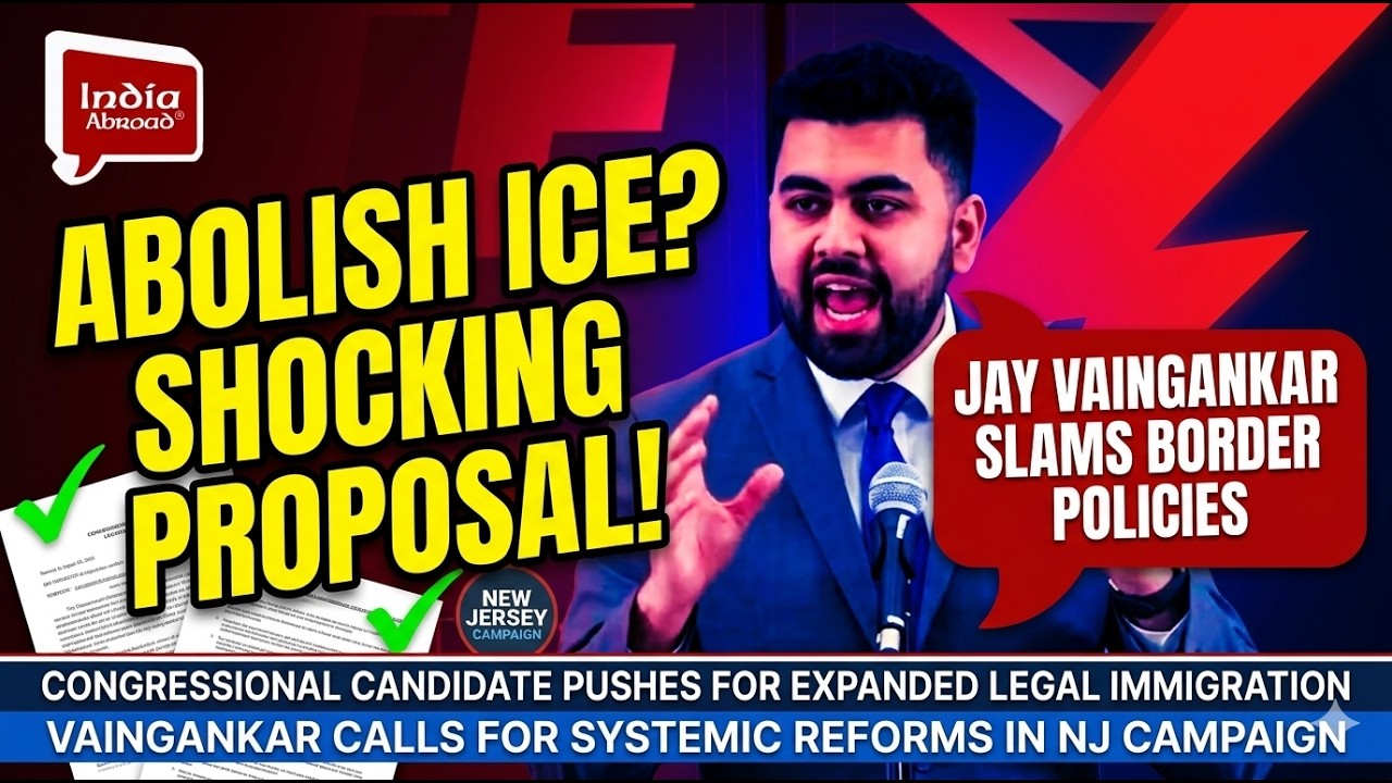 Vaingankar Blasts Democrats Over ICE | India Abroad&reg;
