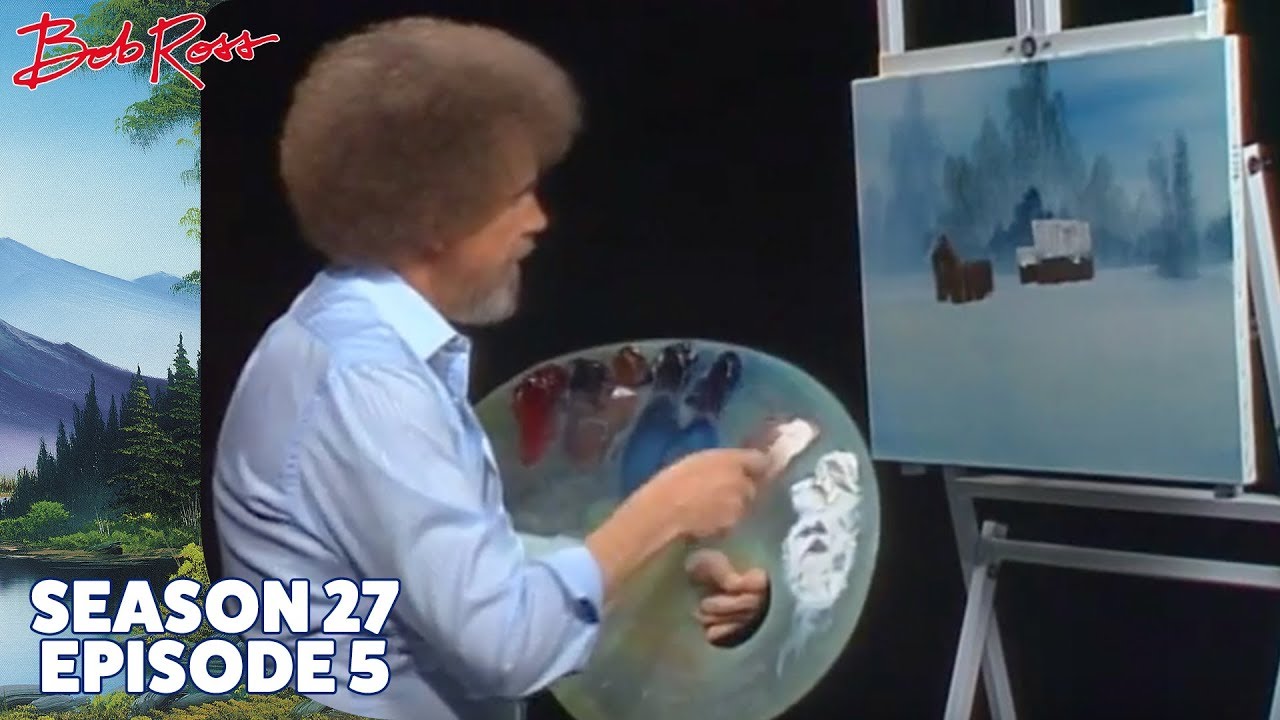 Bob Ross - Winter at the Farm (Season 27 Episode 5)