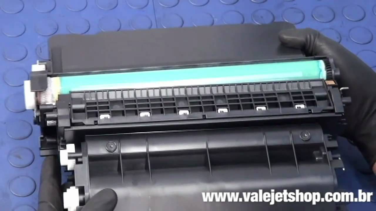 Vídeo Recarga Toner HP CC364X | 64X | P4015 - Vídeo Aula Valejet.com