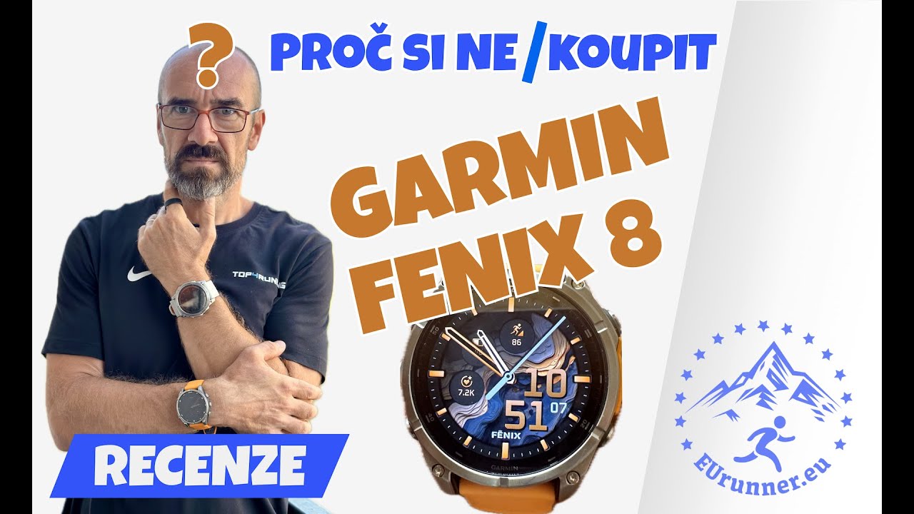 Recenze po týdnu: Garmin Fenix 8