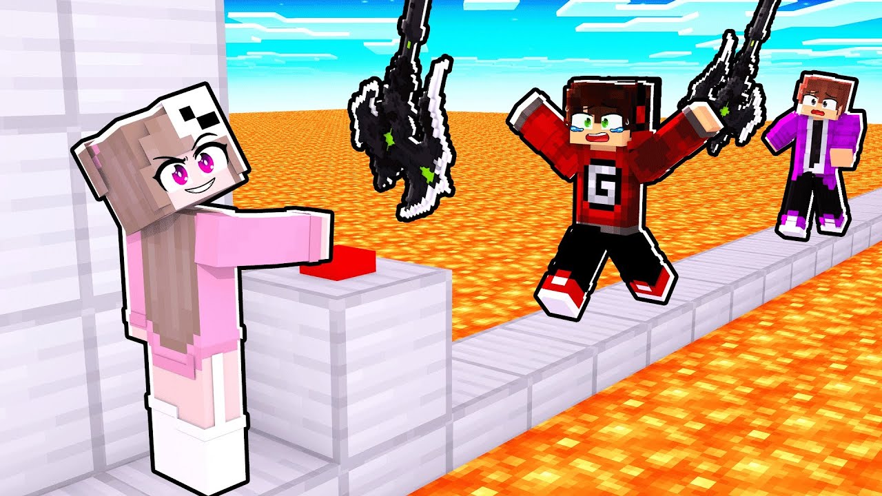 TROLLEI meus AMIGOS com ARMADILHAS no MINECRAFT!