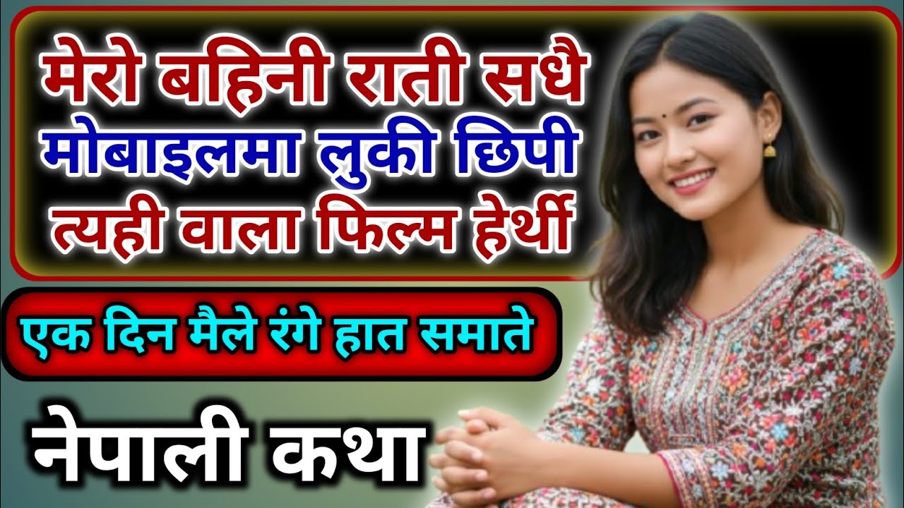 किन मेरो बहिनी रातमा लुकिछिपी मोबाइल चलाउँथी? 🤔 Nepali Kahani | Suspense Story | Motivational Story