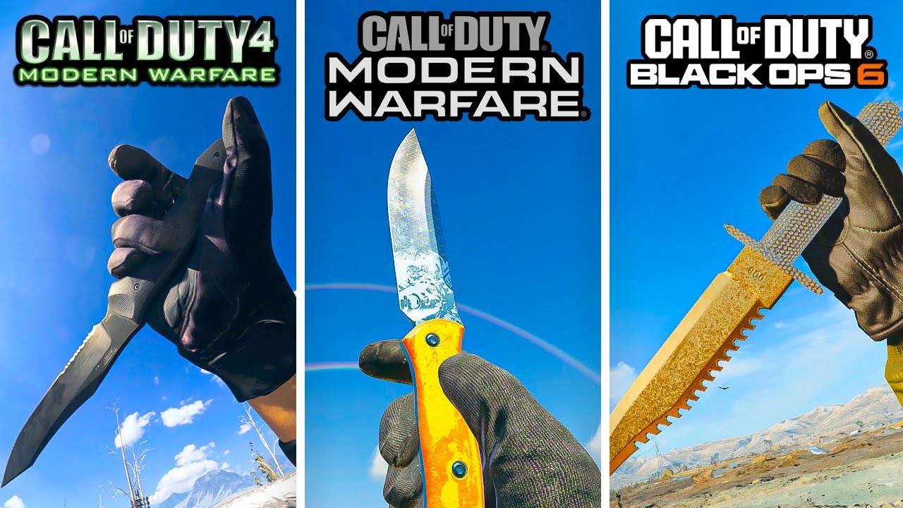 Playing EVERY COD in 2025… but knife only?