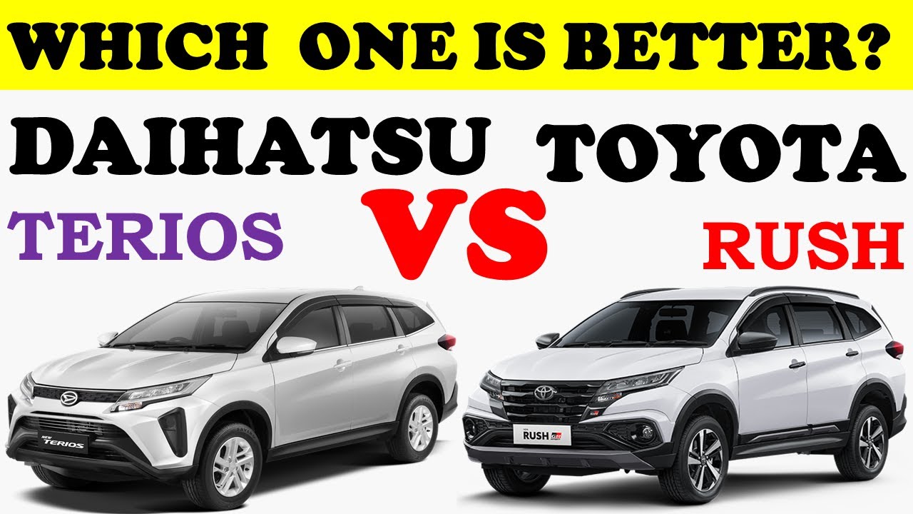 Daihatsu TERIOS Vs Toyota RUSH | Same Car ?