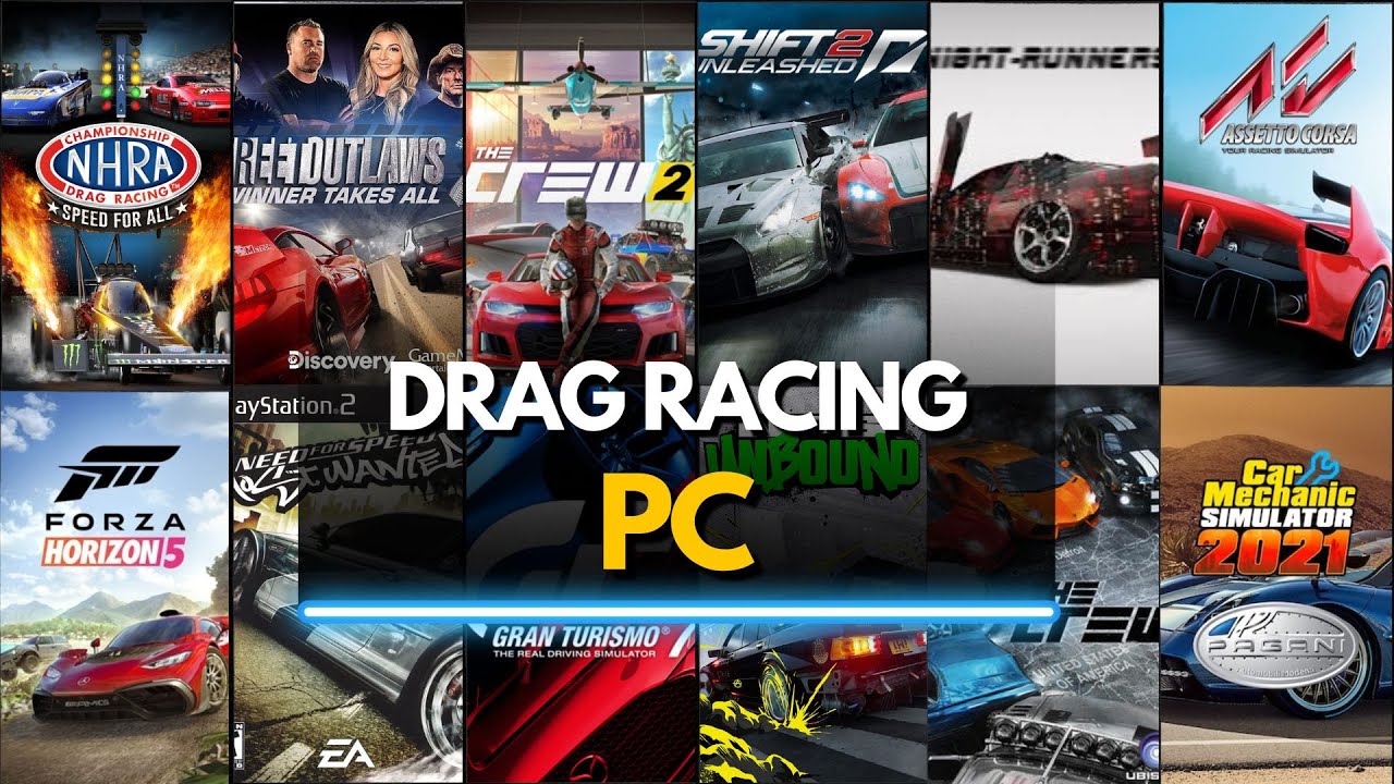 TOP 30 BEST DRAG RACING GAMES FOR PC (2025)