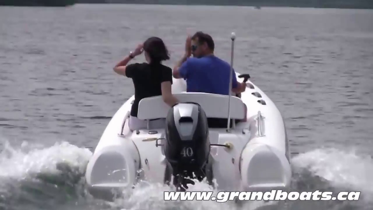 GRAND Golden Line G380EF with 40HP presentation and test drive