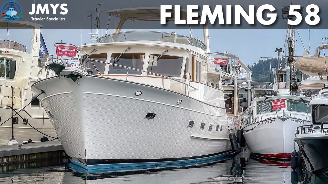 FLEMING 58 Trawler Tour - TrawlAboard Episode 16
