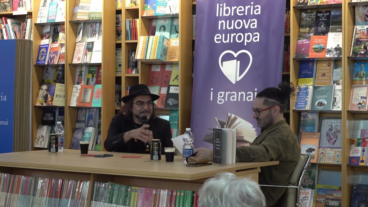 ENRICO TERRINONI presenta A BEAUTIFUL NOTHING Blu Atlantide. Libreria Nuova Europa I Granai